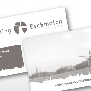 Ontwerp Visitekaartjes Stichting Eschmolen Delden